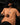 Men Orange Regular Fit Embroidered Half sleeves T-shirt