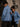 Unisex Blue Relaxed Solid Denim Mood Swytch Jacket
