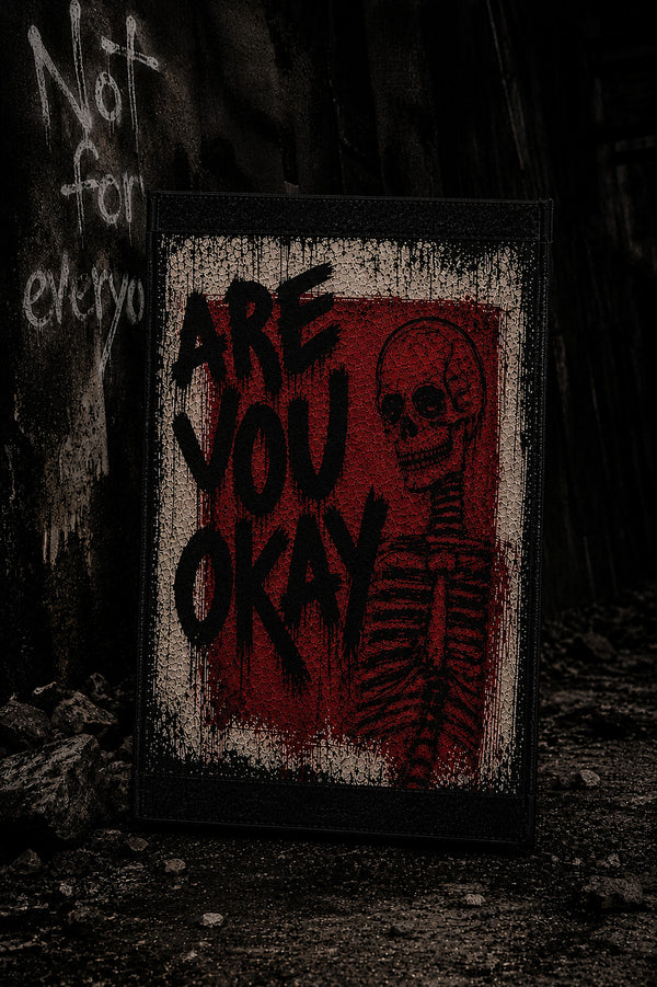 Mood Switch Oversized Detachable Are You Ok  Graphic Patch