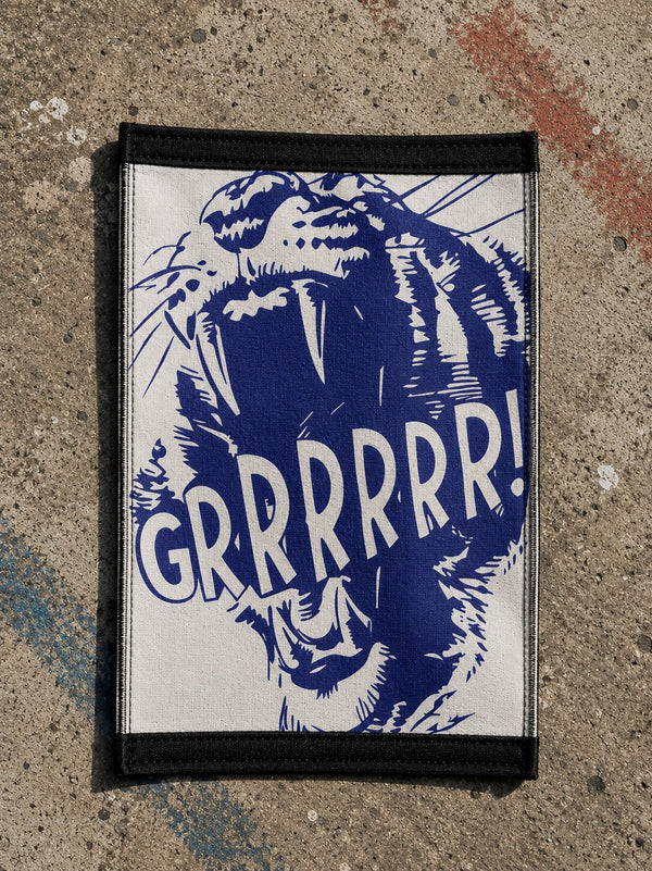 Men Printed Denim Patch