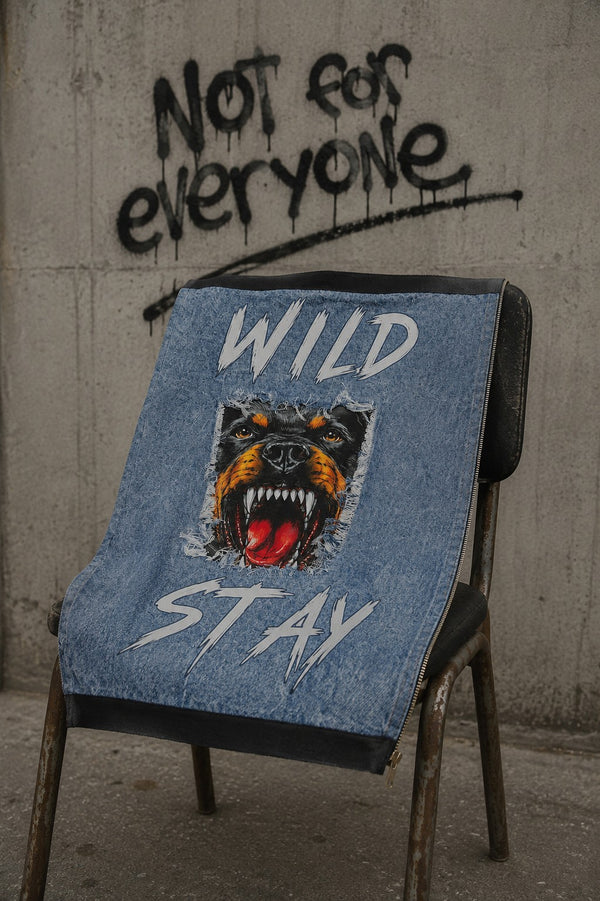 Mood Switch Relaxed Detachable Wild Stay Graphic Patch