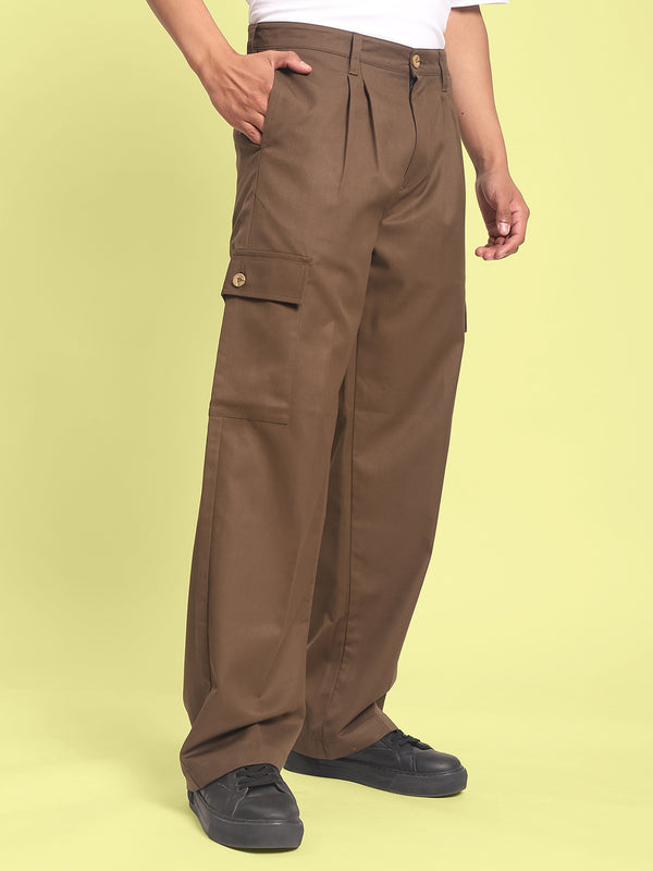 Men Relaxed Cargo Trousers