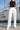 Men White Relaxed Cropped Jeans