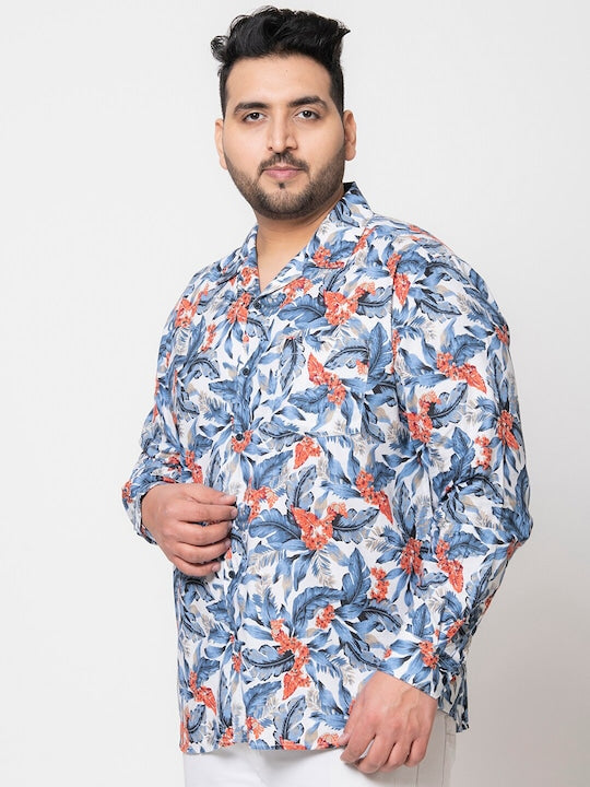 Men Floral Print Regular Shirt