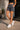Women Dark Grey Pleated Stretchable Shorts
