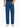 Men Navy Blue Straight Convertible Cargo Denim Trouser