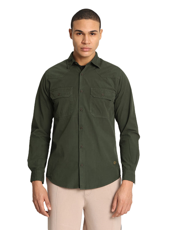 Men Regular fit cotton shirt