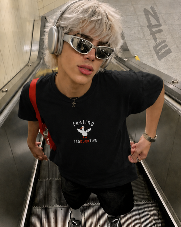 Men Black Regular Embroidered Half Sleeves T-Shirt
