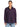 Women oversize drop shoulder purple casual shirt