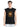 Men Black Sleeveless Graphic Oversized T-Shirt