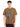 Men Brown Acid Wash Graphic T Shirt