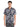 Men Navy and White Abstract printed Shirt
