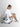 Women White Oversized Shorts