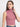 Women Pink Solid Skinny T-Shirt