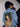 Unisex Mood Switch Oversized Denim Jacket with Swappable Graphic Patch