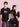 Men Oversize Fit Black Halloween Graphic Tee