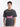Men Charcoal Graphic Printed Acid Wash Cotton Oversized T-shirt