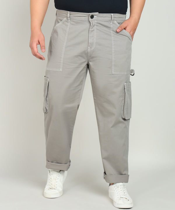 Men Regular Cargo Trousers