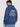 Men Relax fit kangaroo pocket Graphic printed Navy hoodie