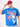 Men Blue Graphic Print T Shirt
