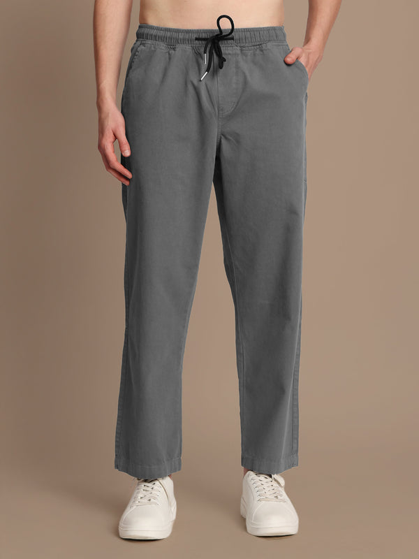 Men Relaxed Elasticated Pull On Trouser