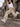 Men Cream Regular Fit Elasticated Casual Trousers