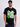 Men Black Cotton Lycra Graphic Print T Shirt