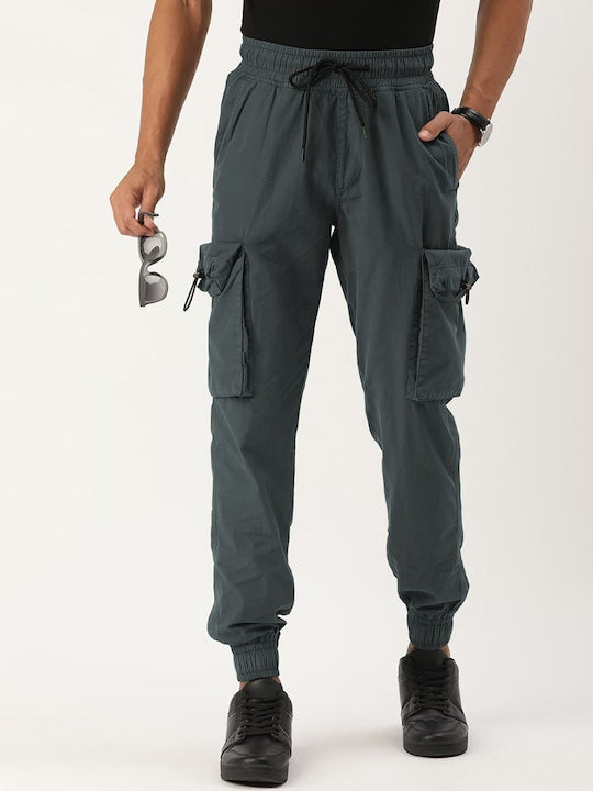 Men Regular Cargo Trousers