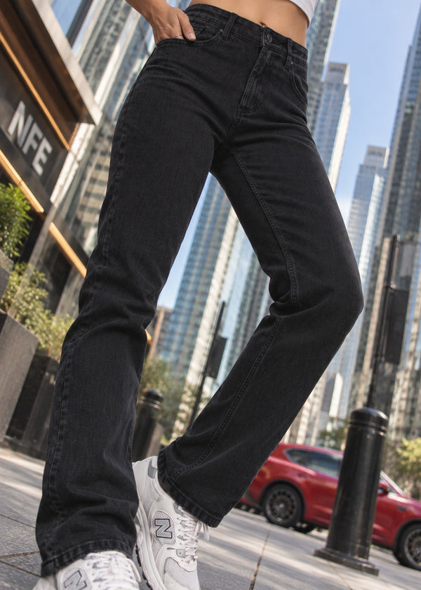Women Basic Along With Coin Pocket Denim Trousers