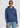 Women Navy Relax Fit Kangroo Pocket Graphic Print Hoodie
