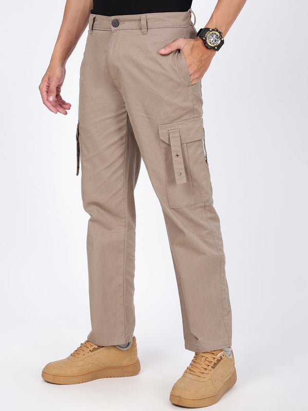 Men Regular Cargo Trousers