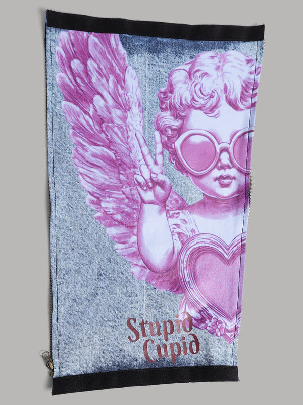 Stupid Cupid Detachable Back Print Patch