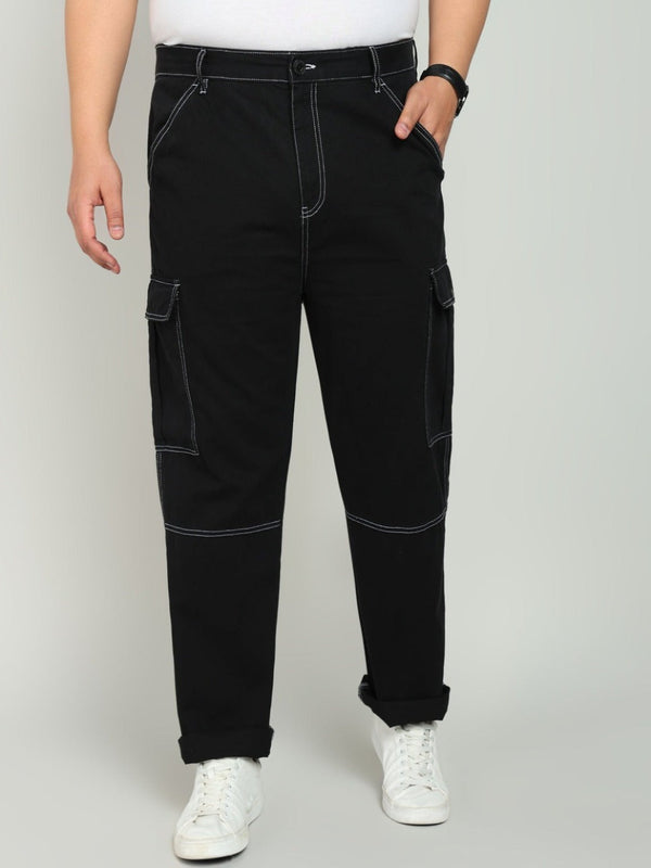 Men Regular Cargo Trousers