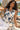 Women Over Lap Blue White Checked Adjustable Top With Side Knot
