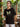 Women Black Graphic Oversized T Shirt