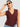 Women Over lap Maroon  Adjustable Top with side knot