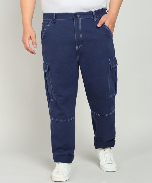 Men Regular Cargo Trousers
