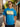 Men Blue Typography Print Cotton T Shirt