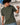 Mens Green Solid T-shirt
