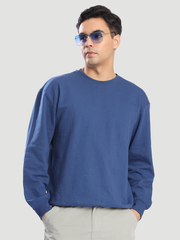 Men's Crew Neck Drop shoulder Sweatshirt