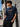 Men Navy Graphic Oversized Half sleeves T-Shirt