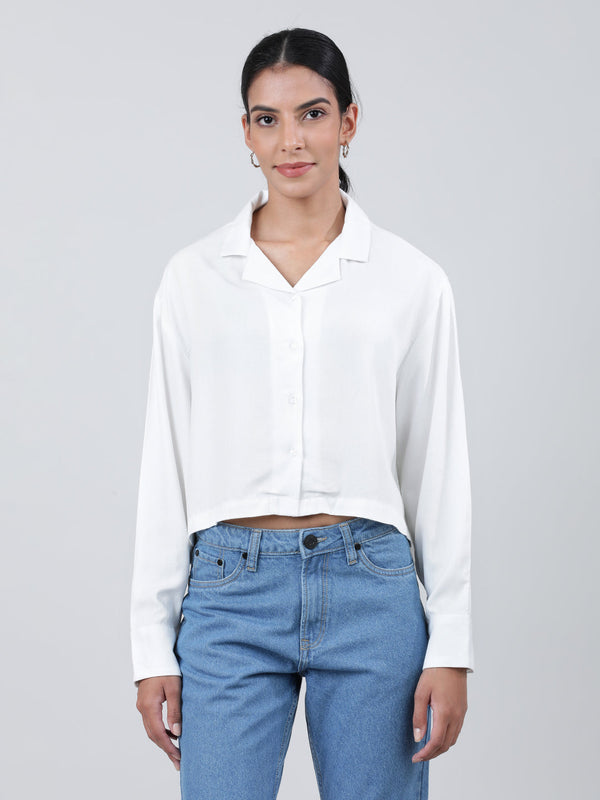 Women Solid Shirt