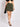 Women Regular Fit Pleated Cargo Pockets Mini Skirt