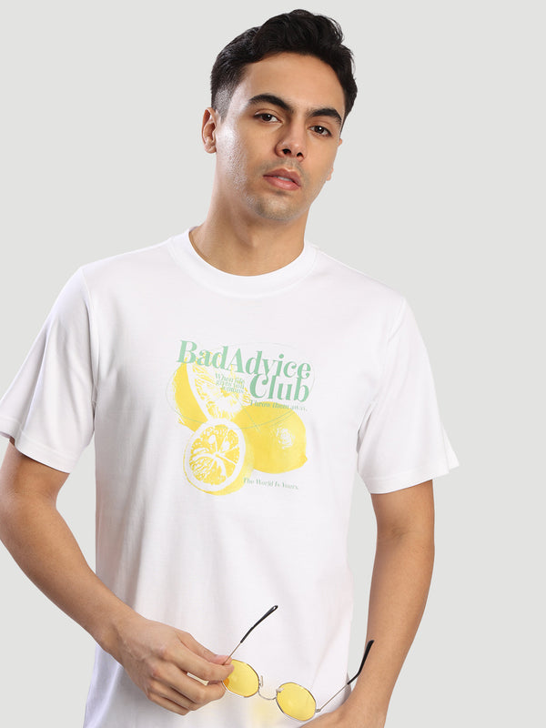 Men Regular Fit Grahic print T Shirt