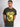 Men Green Puff  Print Cotton T Shirt