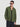 Men Olive Relax Fit Jacket with Front zipper