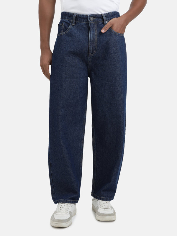 Men Blue Baggy Jeans