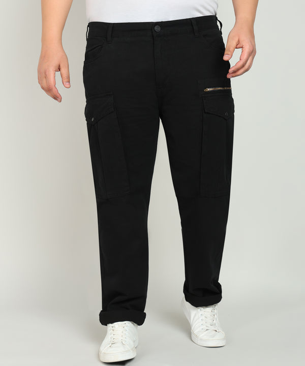 Men Regular Cargo Trousers