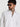 Mens White textured regular fit casual Shirt