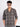 Men Grey Checked Single Pocket Shirt